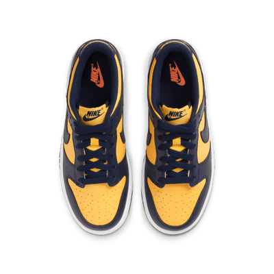(GS) NIKE DUNK LOW MAIZE/MIDNIGHT NAVY