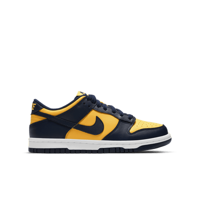 (GS) NIKE DUNK LOW MAIZE/MIDNIGHT NAVY