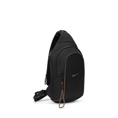 UNISEX NIKE SPORTSWEAR Sling Bag (8L) "BLACK/BLACK/IRONSTONE"