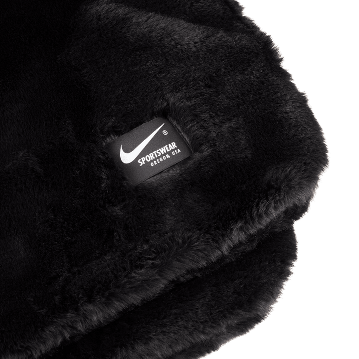 NIKE SPORTSWEAR FAUX FUR BLANKET “BLACK” – Hush Life Boutique NIKE SPORTSWEAR FAUX FUR BLANKET “BLACK” – Hush Life Boutique