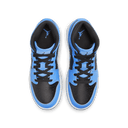 YOUTH AIR JORDAN 1 MID UNIVERSITY BLUE