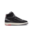 YOUTH AIR JORDAN 2 RETRO "BLACK CEMENT GREY"