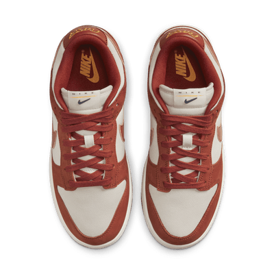 WOMENS NIKE DUNK LOW "RUGGED ORANGE"