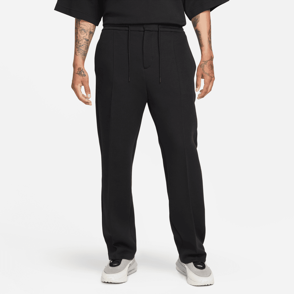 Nike Sportswear Tech Fleece Reimagined Men's Loose Fit Open Hem Sweatpants BLACK