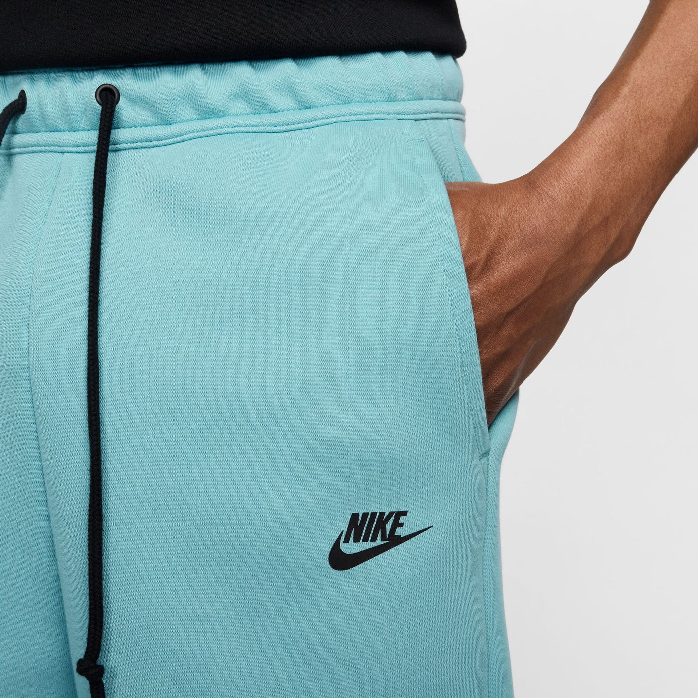 MENS NIKE SPORTSWEAR TECH FLEECE "DENIM/TURQ"