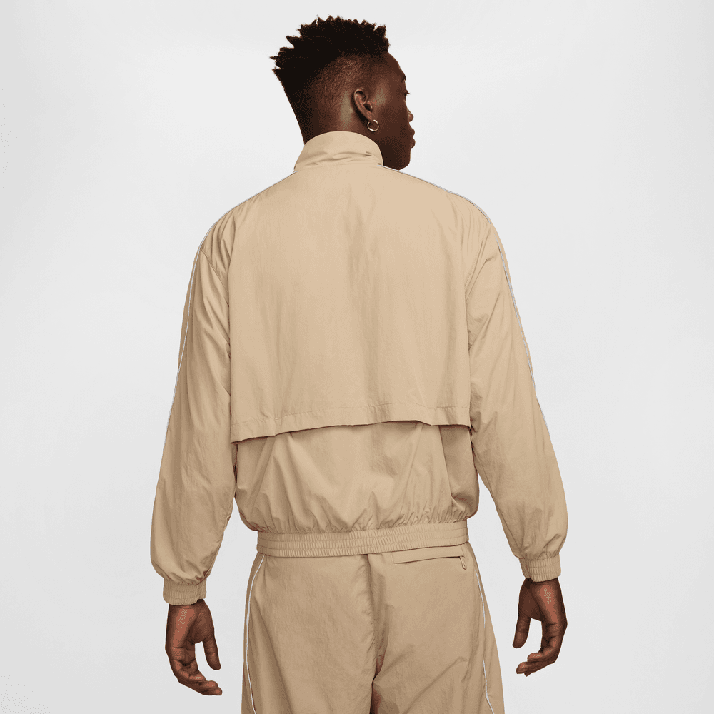 Men's Woven Track Jacket Nike Sportswear Solo Swoosh – Hush Men's Woven Track Jacket Nike Sportswear Solo Swoosh – Hush