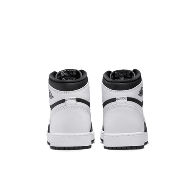 Air Jordan 1 High OG Big Kid's Shoes "Black White"