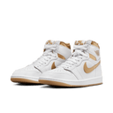 WOMENS AIR JORDAN 1 RETRO HIGH OG "METALLIC GOLD"