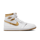 WOMENS AIR JORDAN 1 RETRO HIGH OG "METALLIC GOLD"