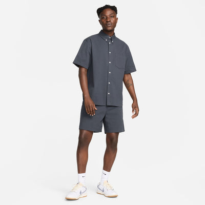 MENS NIKE LIFE BUTTON UP "ANTHRACITE"