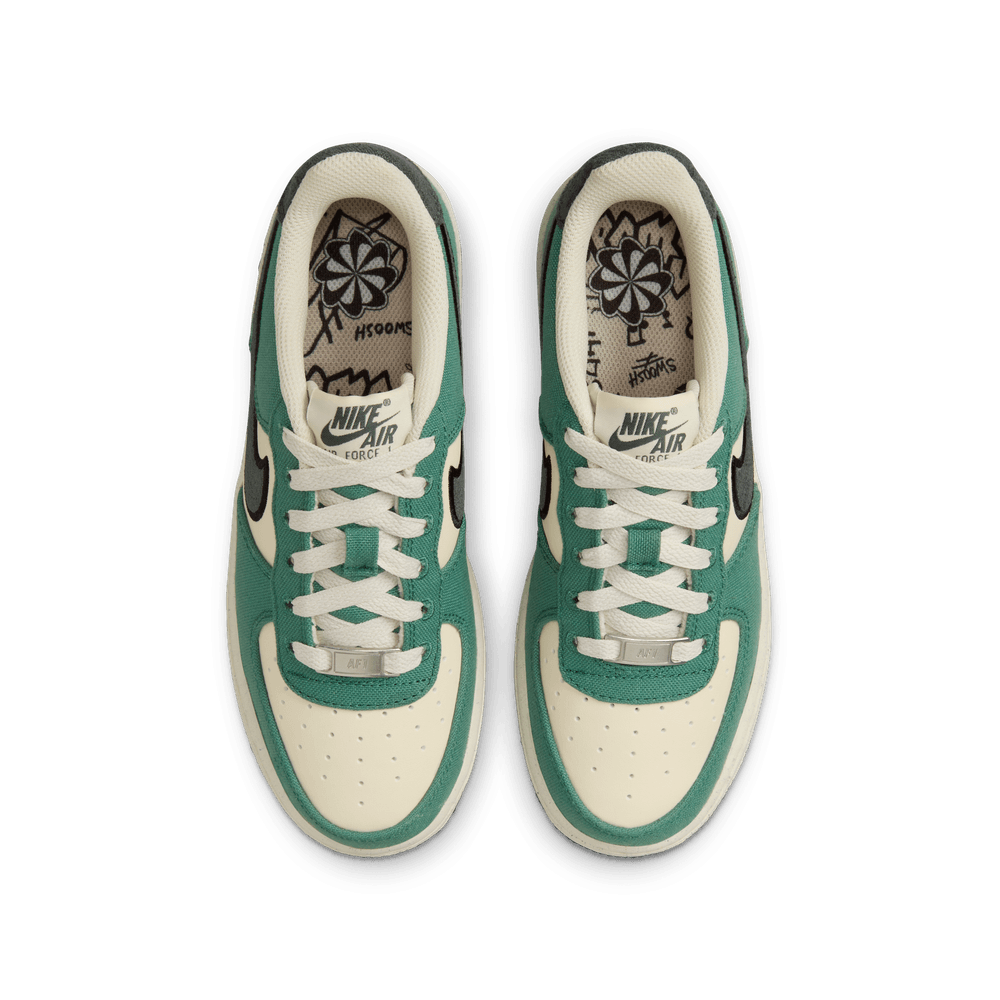 YOUTH NIKE AIR FORCE 1 '07 LV8 "VINTAGE GREEN"