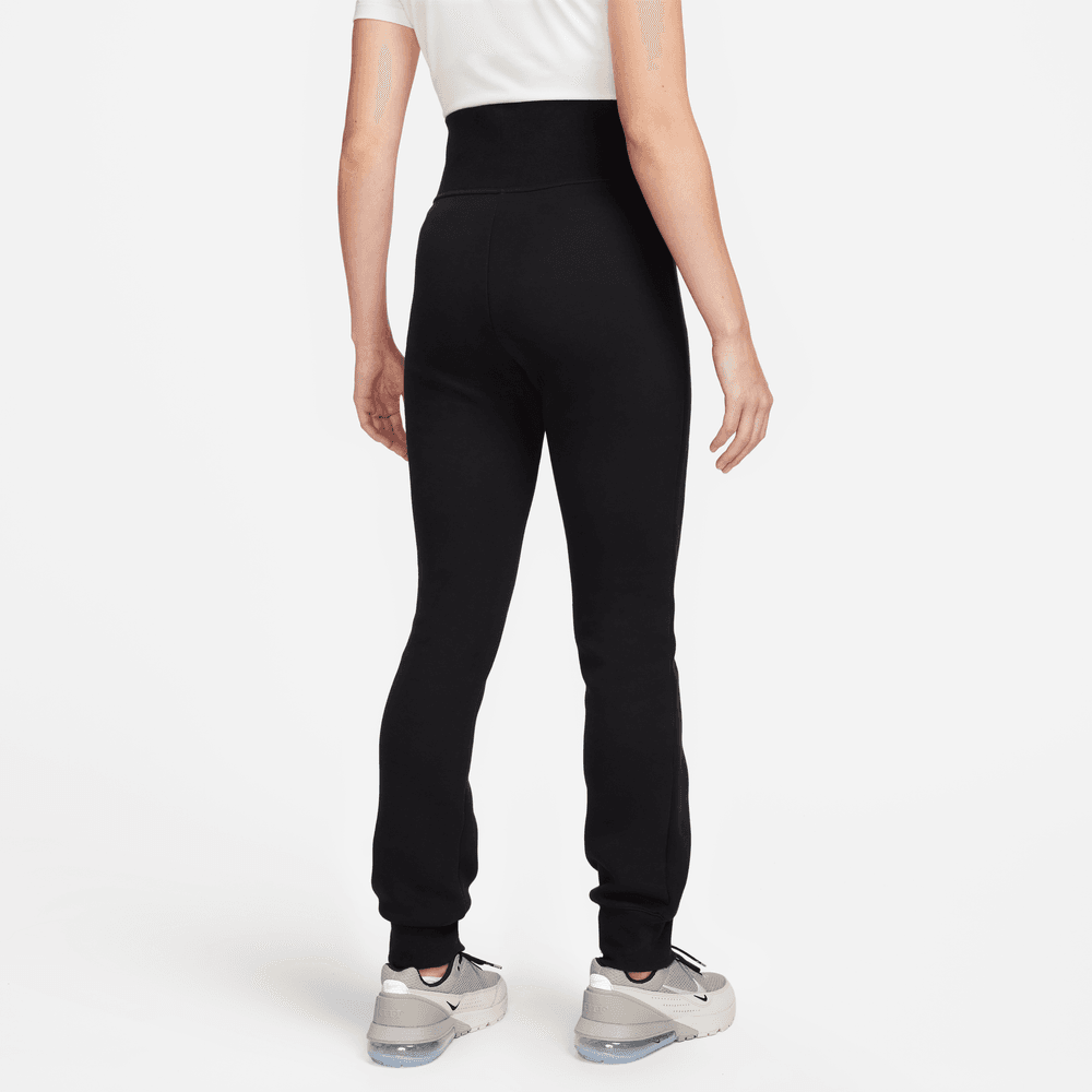 Women's High-Waisted Slim Zip Pants