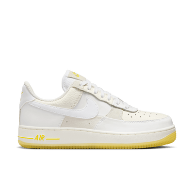 WOMENS NIKE AIR FORCE 1 '07 LOW "YELLOW-SAIL"