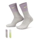 NIKE EVERYDAY PLUS OMBRE PLUSH SOCKS ( 2 PAIR)