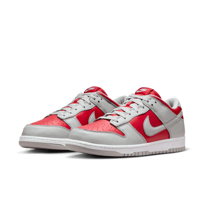 Mens Nike Dunk Low Varsity Red/Silver White