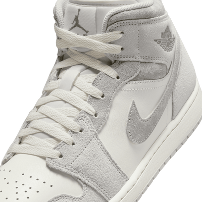 Air Jordan 1 Mid SE Men's Shoes "Smoke Grey"