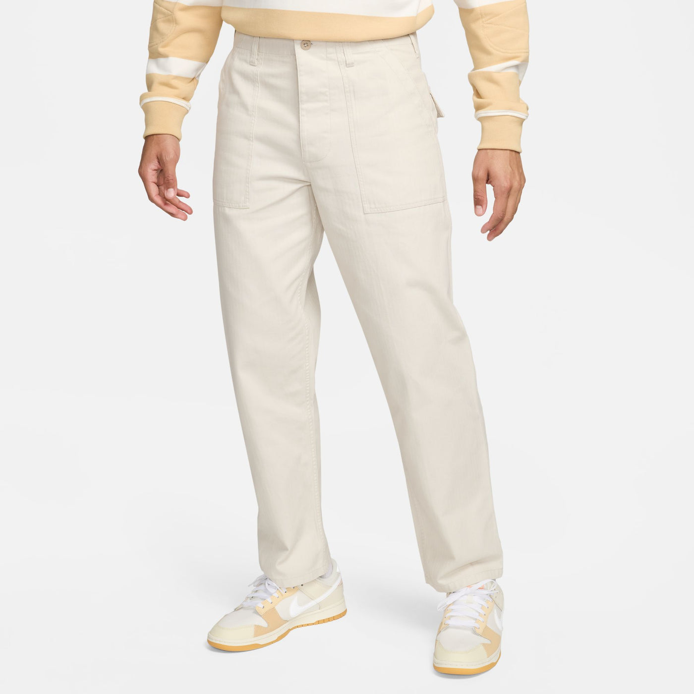 MENS NIKE LIFE PANTS " LT OREWOOD"