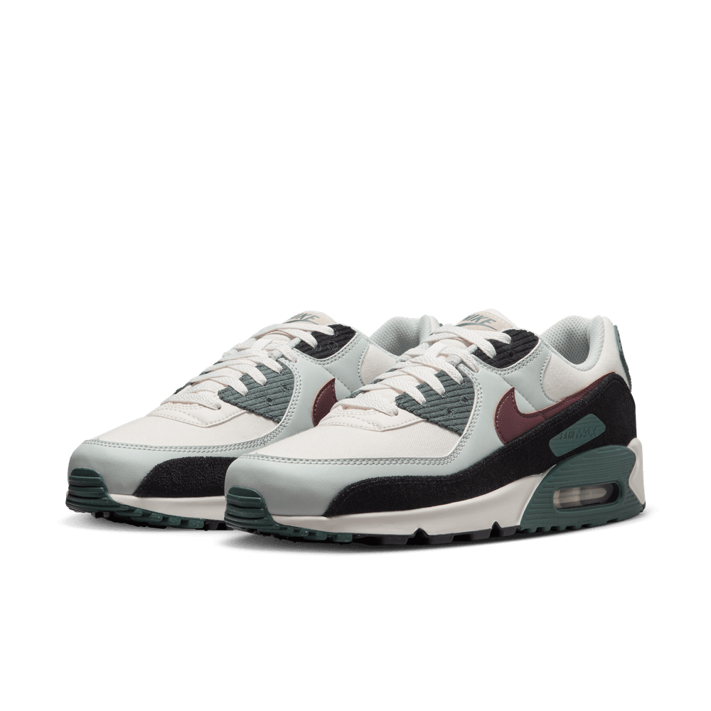 Mens Nike Air Max 90 Premium "Burgundy Crush"