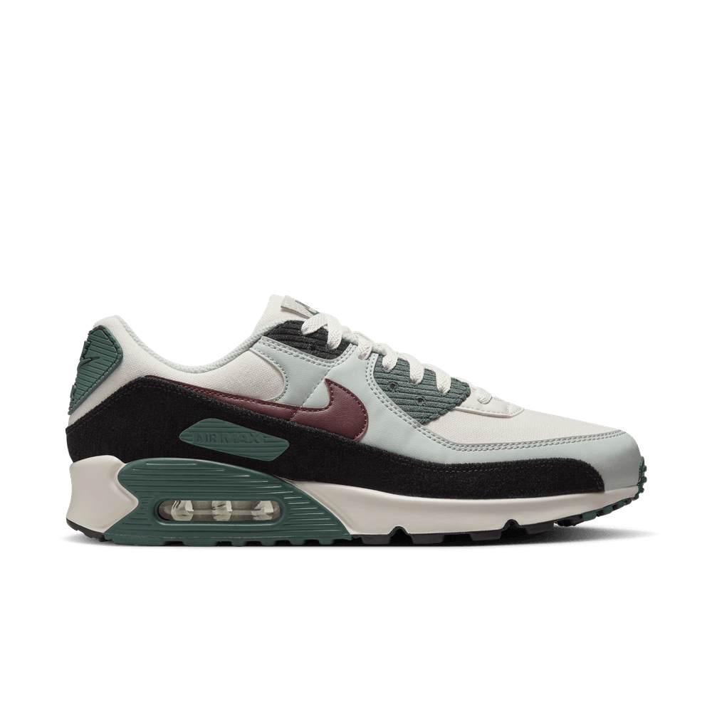 Mens Nike Air Max 90 Premium "Burgundy Crush"