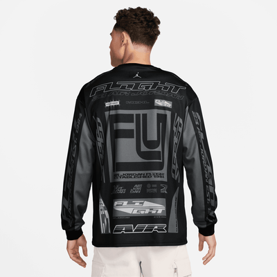 MENS Jordan MVP Printed Long-Sleeve Top