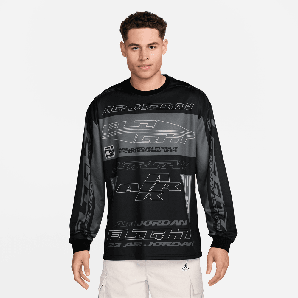 MENS Jordan MVP Printed Long-Sleeve Top