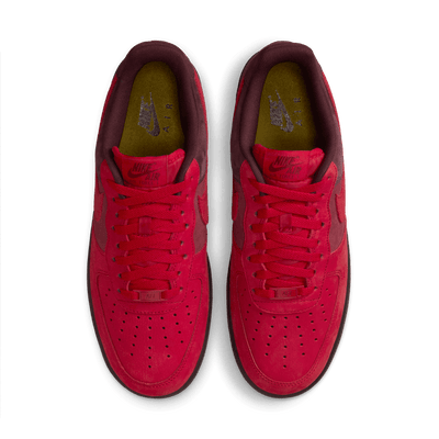 AIR FORCE 1 '07 GYM RED/GYM RED-BURGUNDY CRUSH-TEAM RED