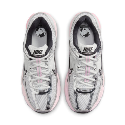 Women's Nike Zoom Vomero 5 - METALLIC SILVER-PINK FOAM