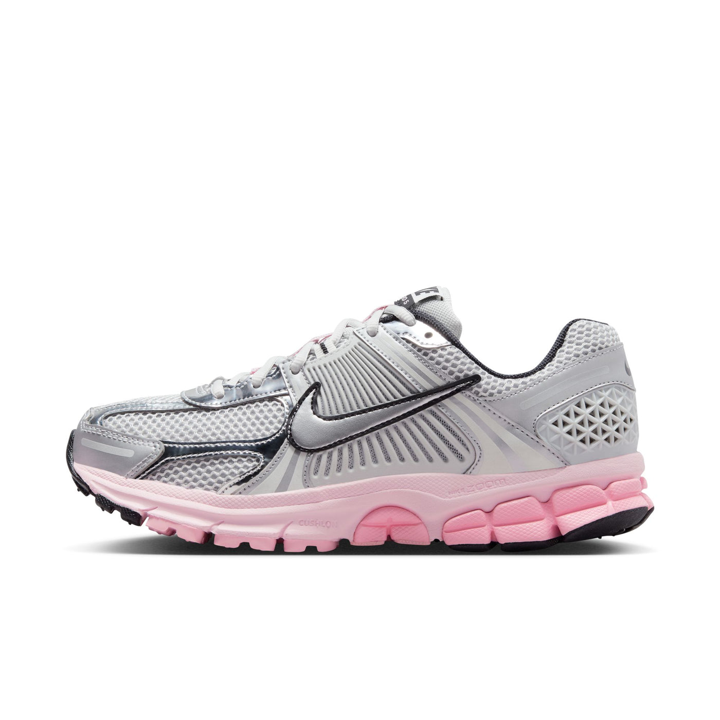 Women's Nike Zoom Vomero 5 - METALLIC SILVER-PINK FOAM