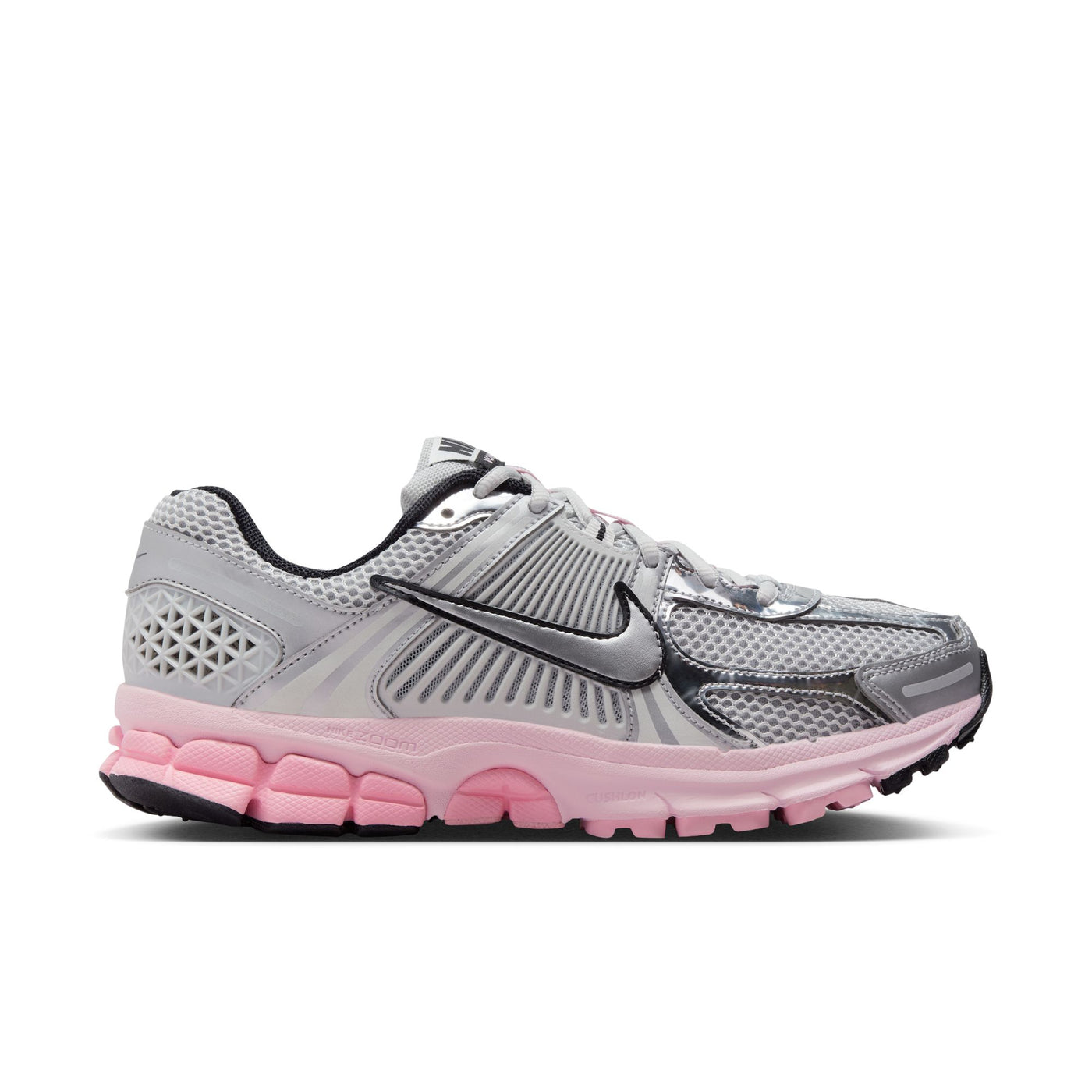 Women's Nike Zoom Vomero 5 - METALLIC SILVER-PINK FOAM