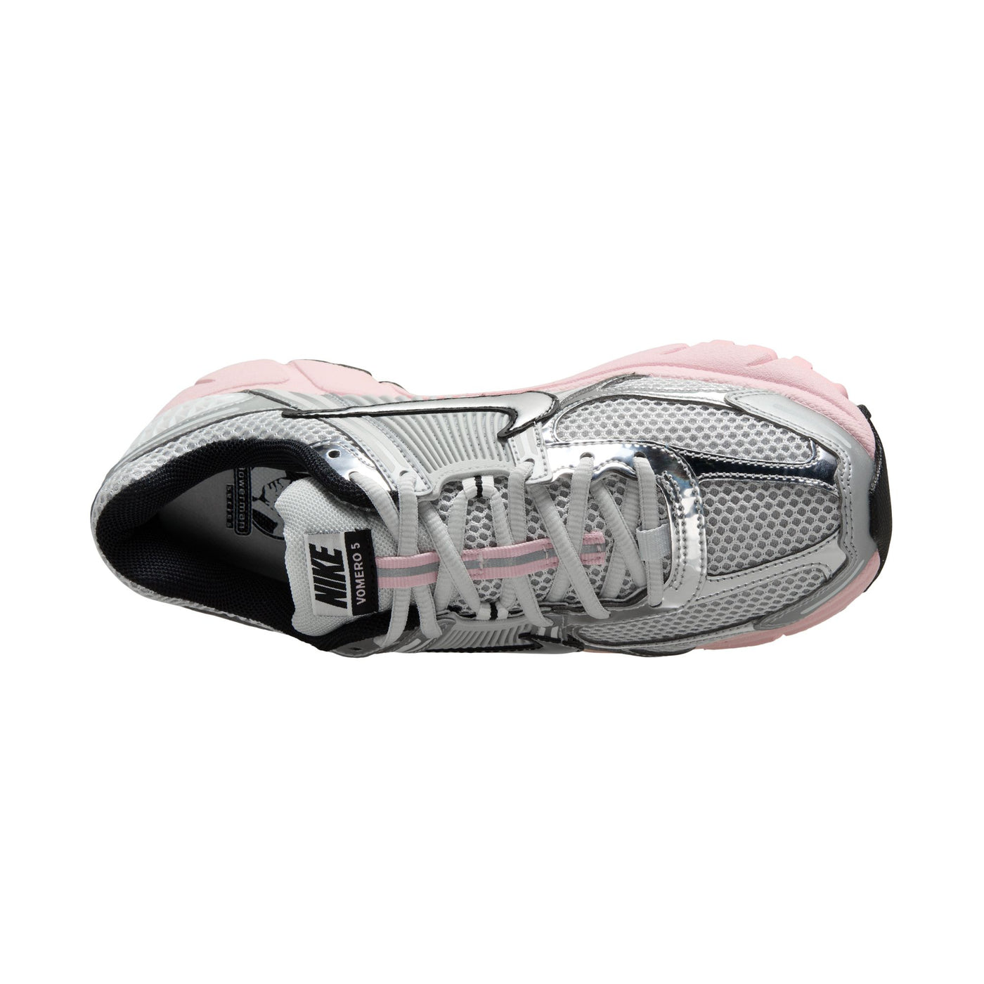 Women's Nike Zoom Vomero 5 - METALLIC SILVER-PINK FOAM