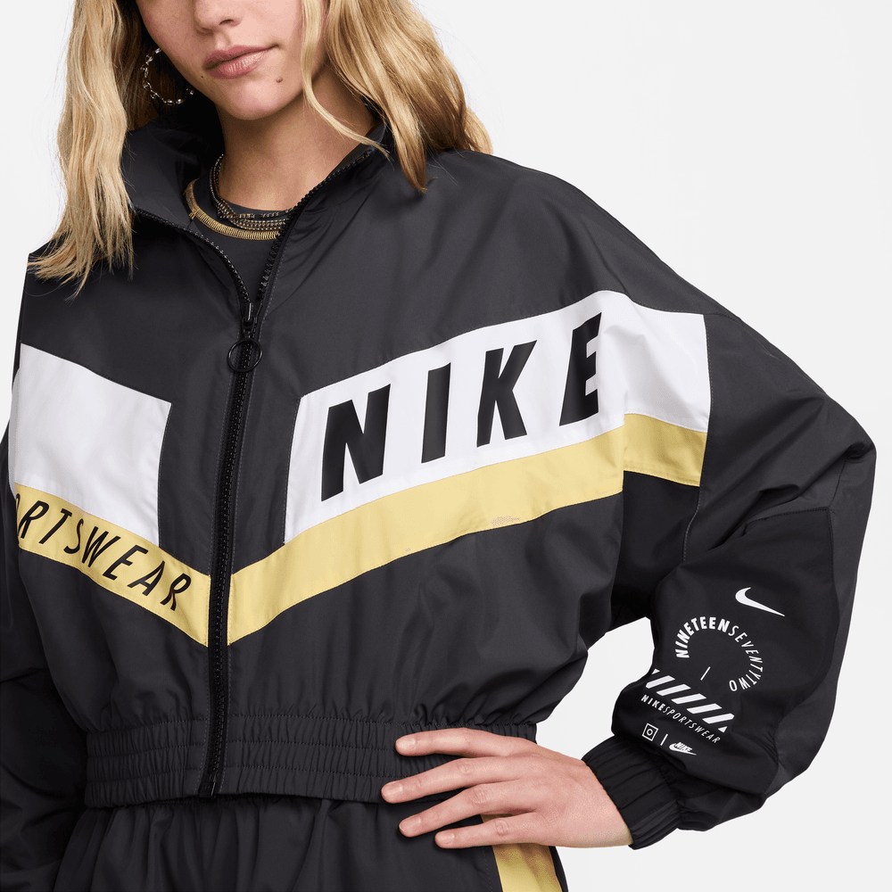 Women s NIke Sportswear Woven Jacket 2 Colors Hush Life Boutique