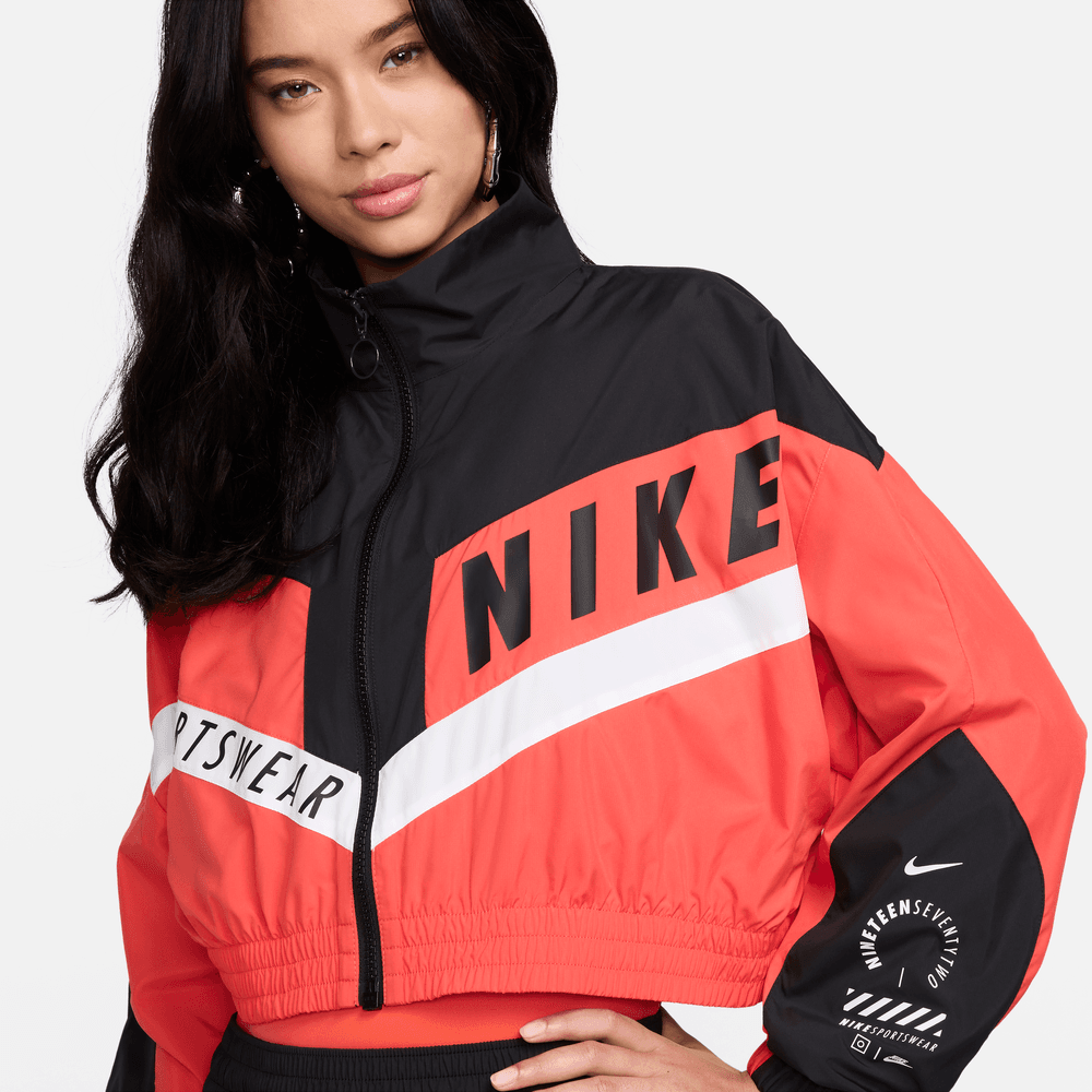 Women s NIke Sportswear Woven Jacket 2 Colors Hush Life Boutique