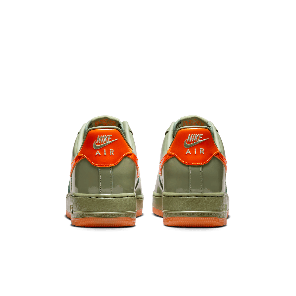 9/1 Men's Air Force 1 '07 PRM 'Oil Green/Safety Orange'