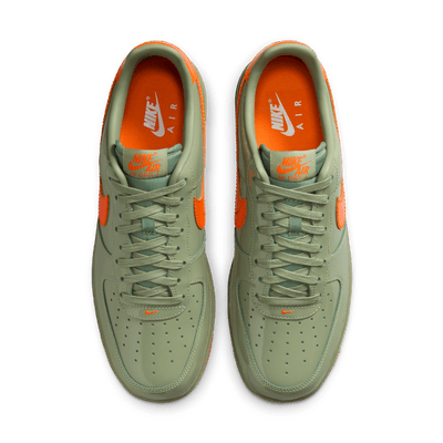 9/1 Men's Air Force 1 '07 PRM 'Oil Green/Safety Orange'