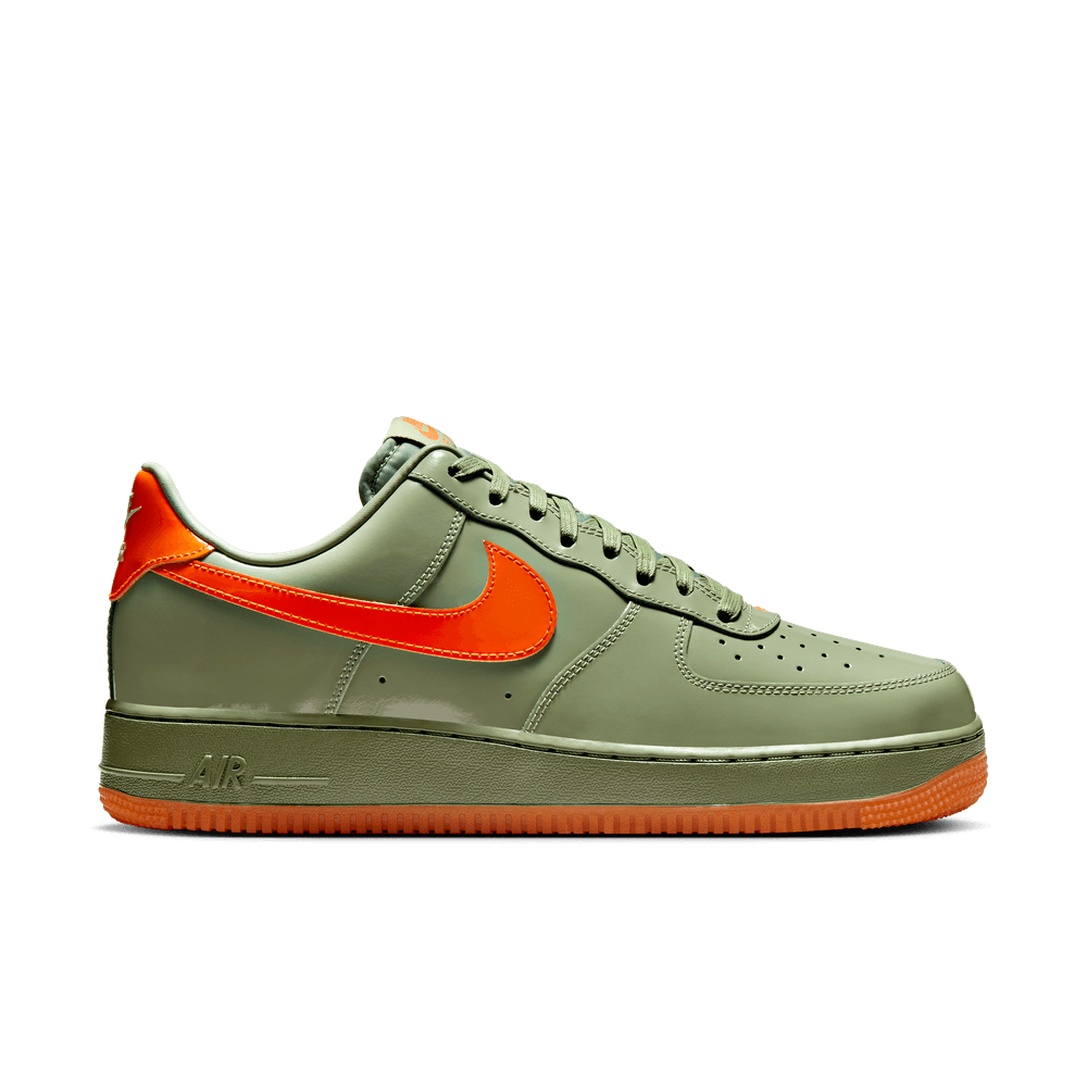 9/1 Men's Air Force 1 '07 PRM 'Oil Green/Safety Orange'