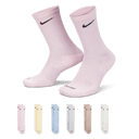 NIKE EVERYDAY PLUS CUSHIONED MULTI-COLOR SOCKS (6 PACK)