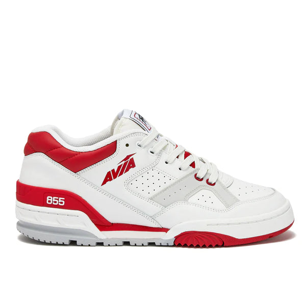 MENS AVIA LEGACY 855 LOW WHITE /TECH GREY-RED – Hush Life Boutique