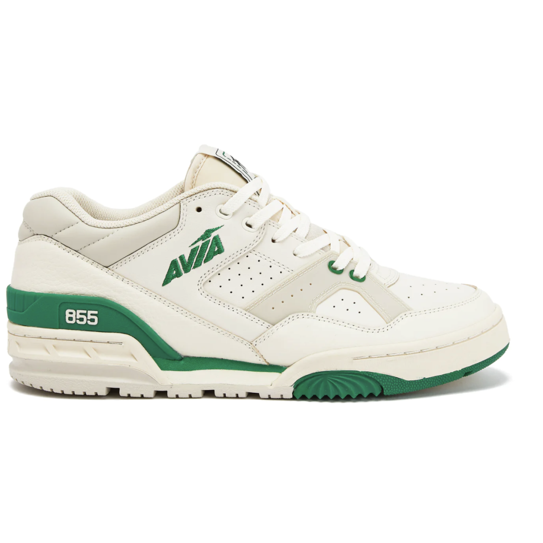 Avia Legacy 855 LOW MENS WHITE CREAM CLASSIC GREEN Hush Life Boutique