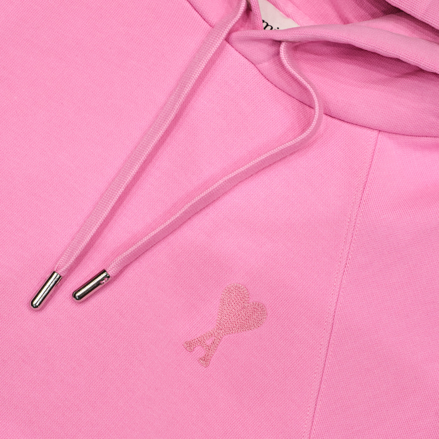 AMI PARIS Pink Ami de Cœur Hoodie