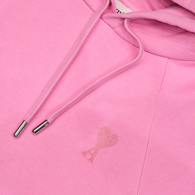 AMI PARIS Pink Ami de Cœur Hoodie