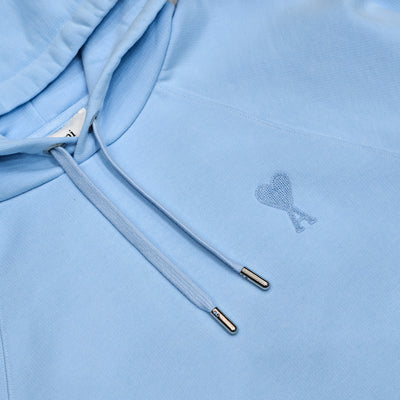 AMI PARIS Blue Ami De Cœur Hoodie