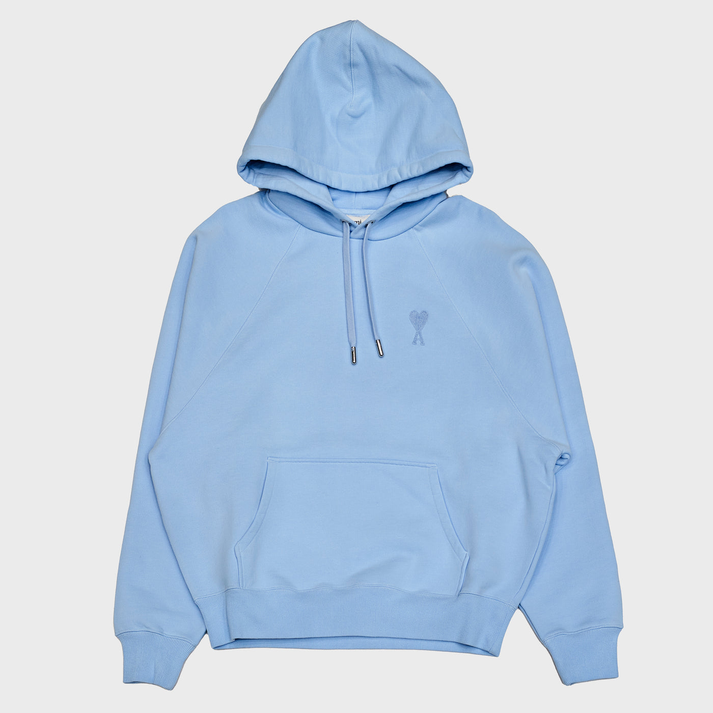 AMI PARIS Blue Ami De Cœur Hoodie