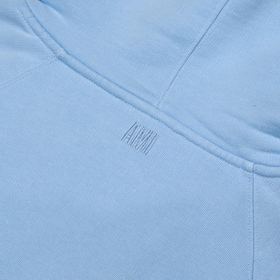 AMI PARIS Blue Ami De Cœur Hoodie