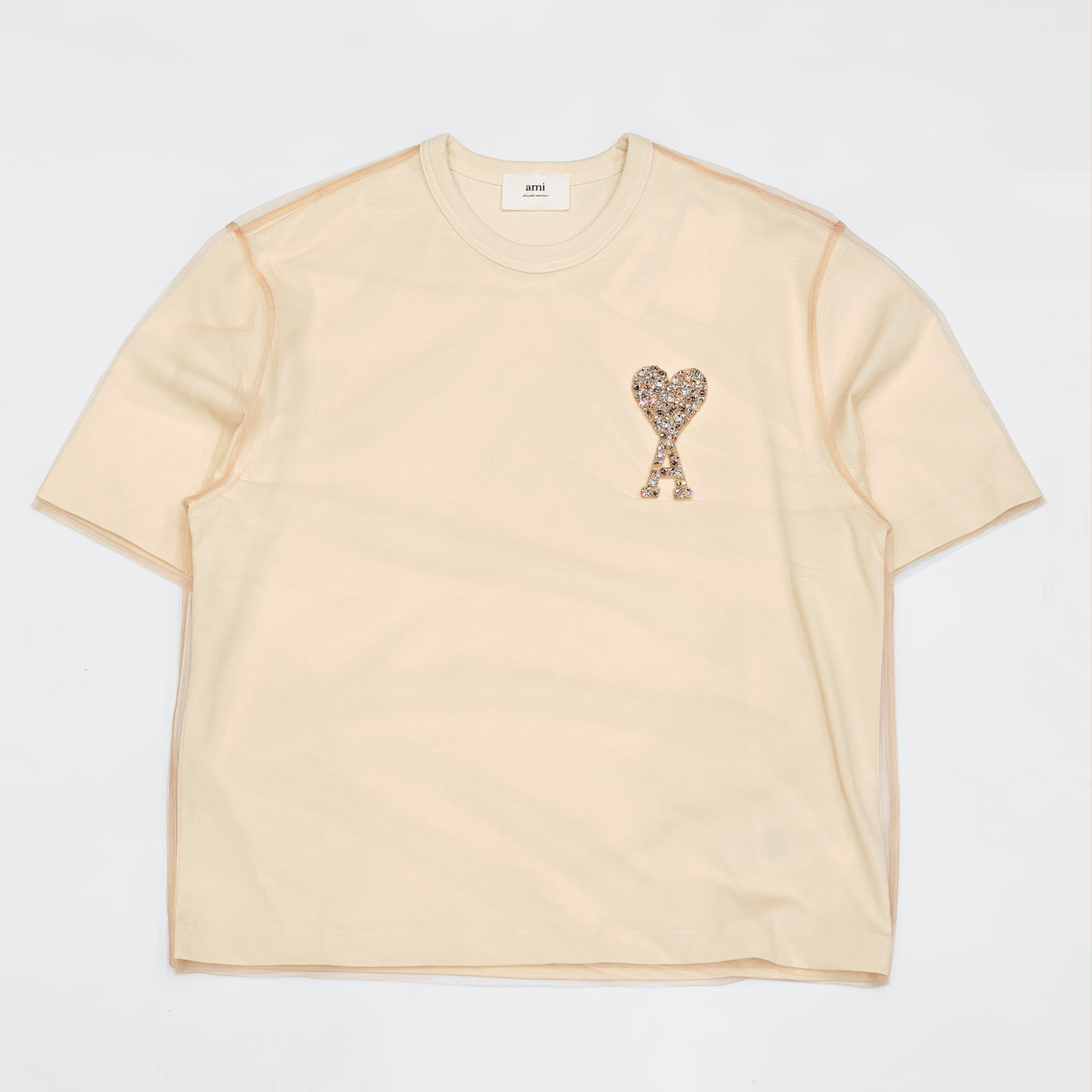 AMI PARIS Embroidered T-Shirt