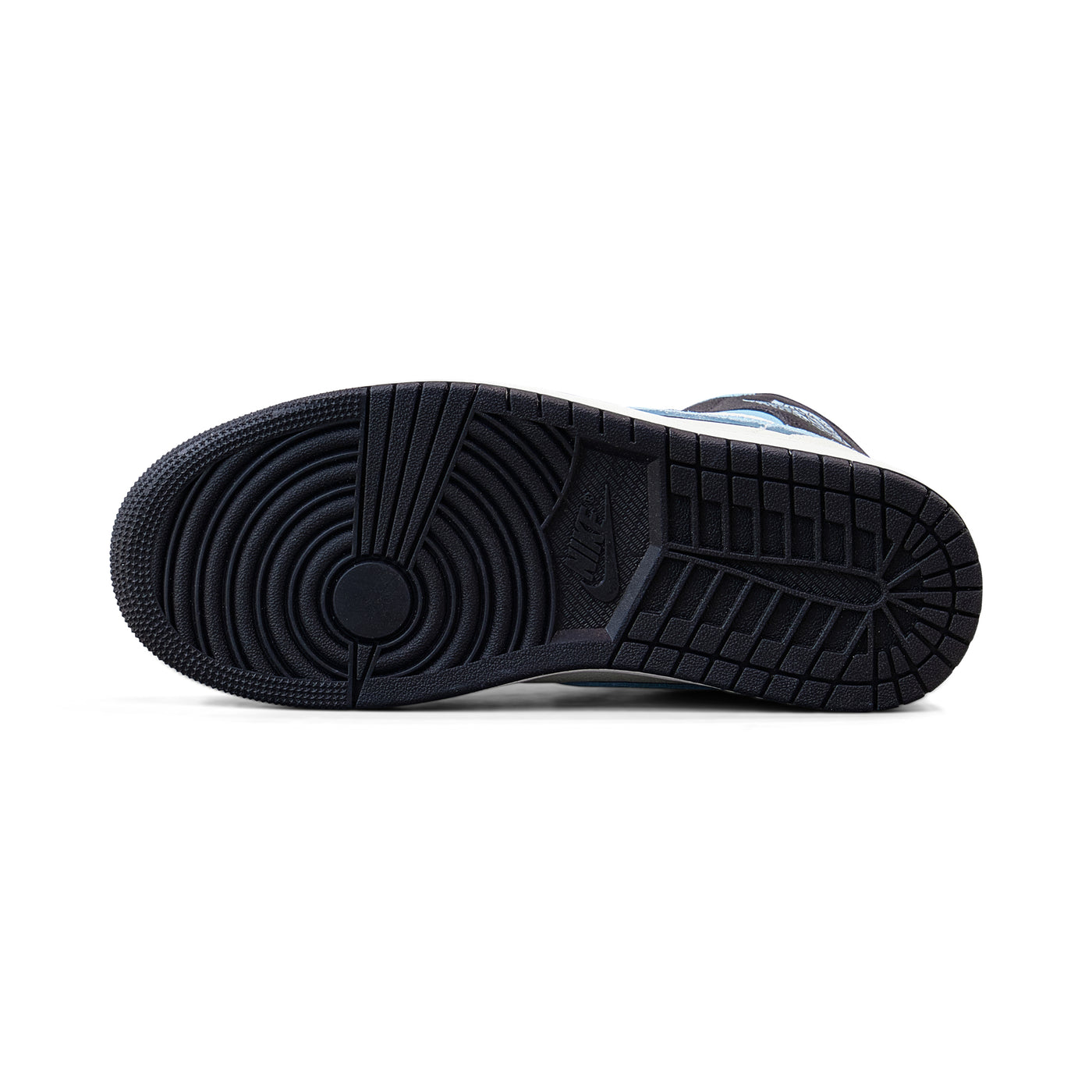 Air Jordan 1 Mid SE Summit White/Blue Chill-Black