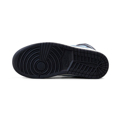 Air Jordan 1 Mid SE Summit White/Blue Chill-Black