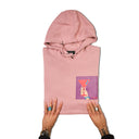 HUSH PINK MARTINI HOODIE
