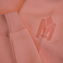 Mackage Krys Velvet Logo-Embroidered Hoodie 'Guava'