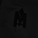 Mackage Marvin Velvet Logo-Embroidered Jogging Pant 'Black'