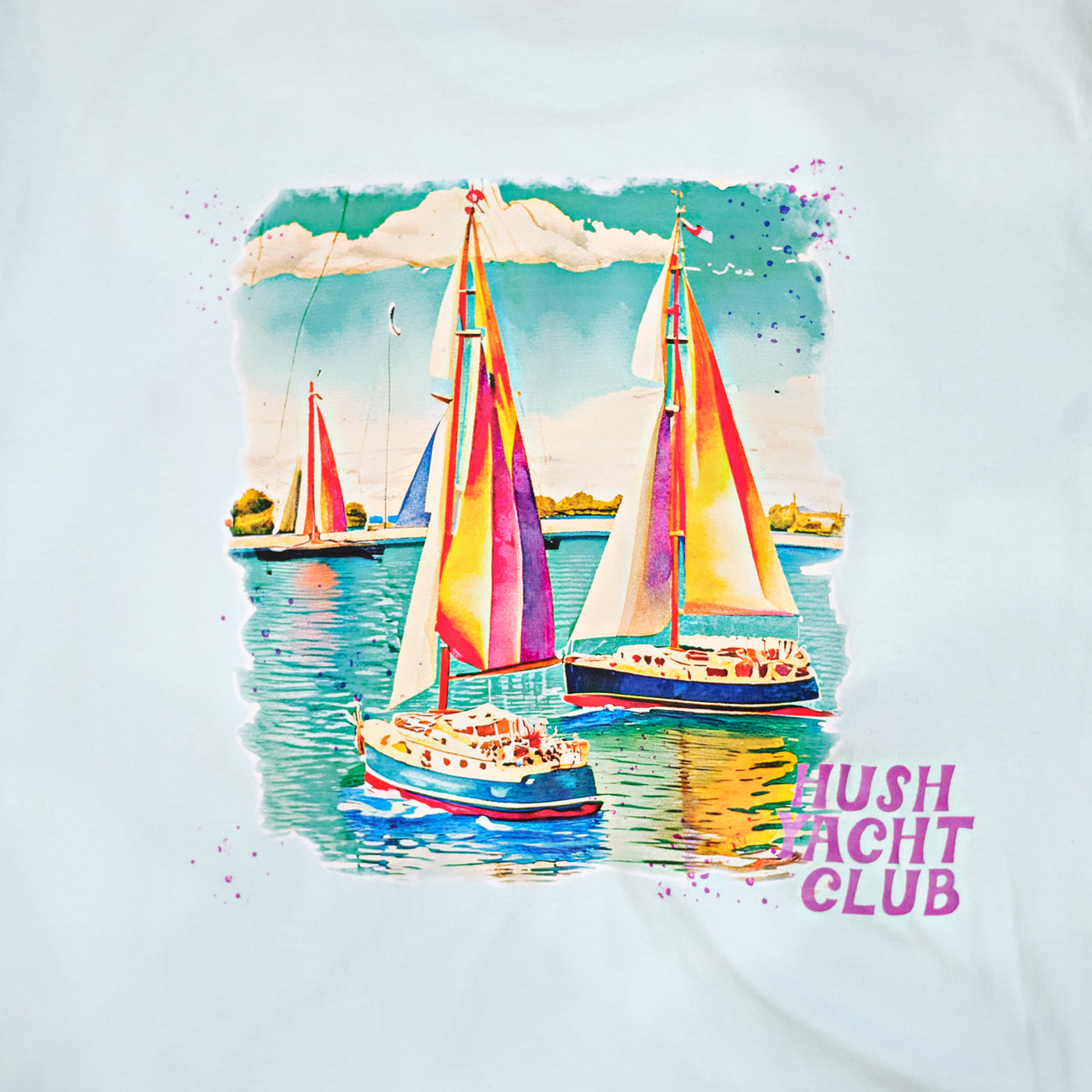 Hush Yacht Club T-Shirt (4 Colors)